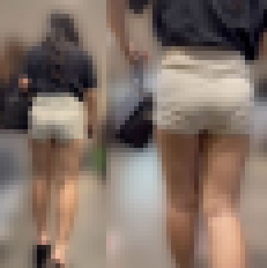 白ショートパンツに生足が魅力なギャル3人セット サンプル画像3