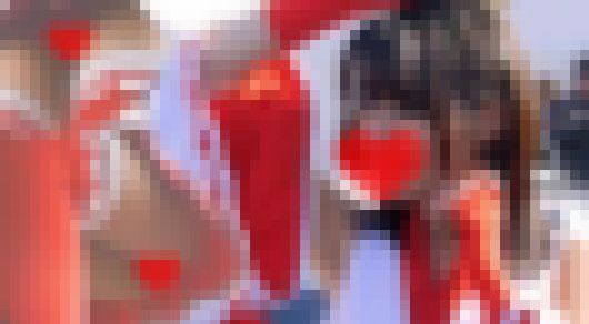 お宝コスプレ美脚キャンギャル美人ニーソ女神レースクイーン個人撮影 サンプル画像