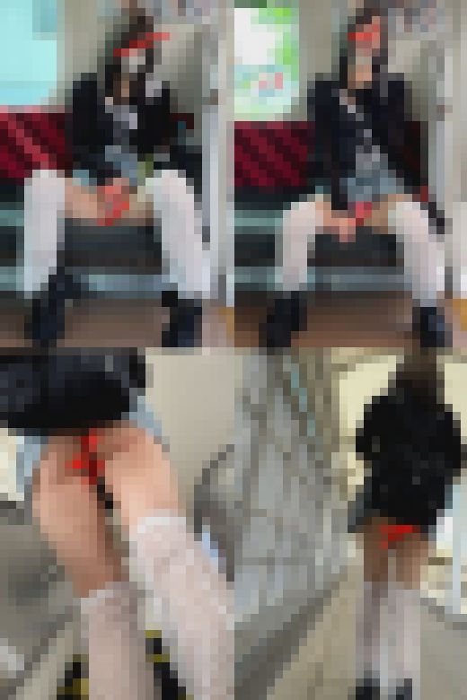 (顔モ無し）ギャルのパンチラ続編 誘惑☆　サンプル画像3