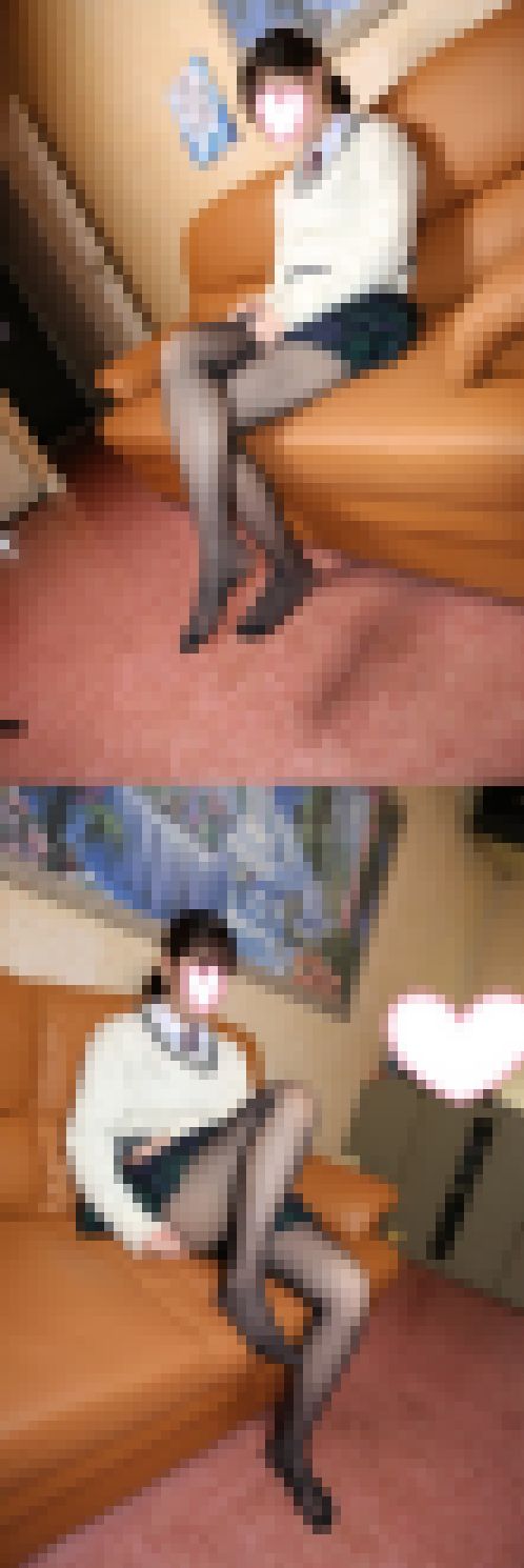 １９歳の女の子「ホテルに入るのは２回目です」③（肌色ストッキング＋黒ストッキング）１００枚　サンプル画像3
