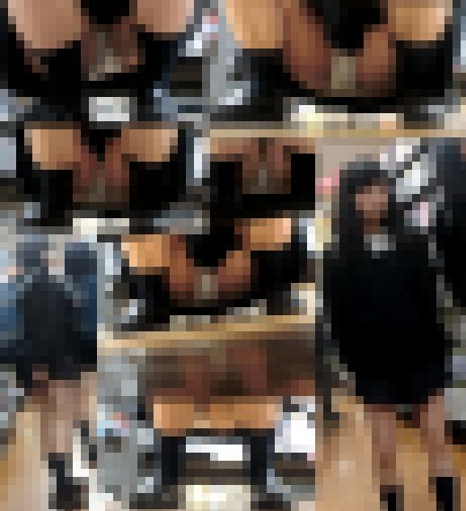 無防備な服ギャルのシミ付き開脚Pまる見えパンチラ盗撮動画　サンプル画像3