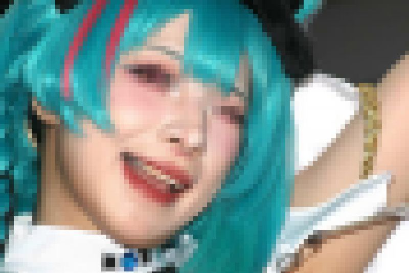 コスプレイヤーの顔面アップ223 TGS2024 サンプル画像