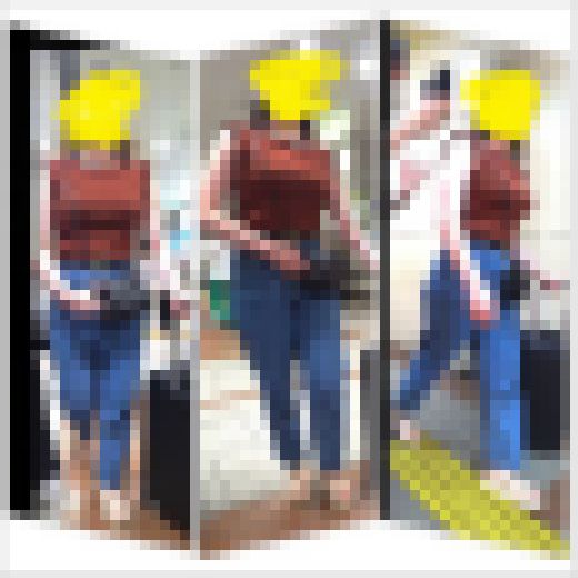 ロン爺の４Ｋピタパン女647 健康的なノースリーブ巨乳お姉さんを追跡撮り　サンプル画像2