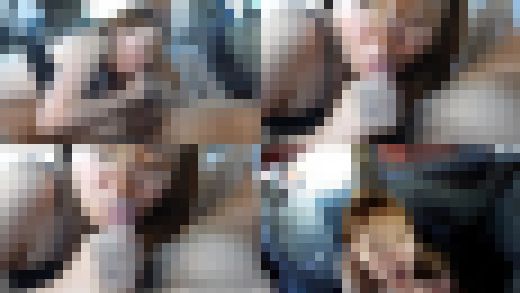 7か月の妊婦さん、車内フェラでゴックン　サンプル画像3