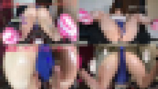 ❤イカずに我慢!!♡股割りマシン100回challenge❤　サンプル画像1