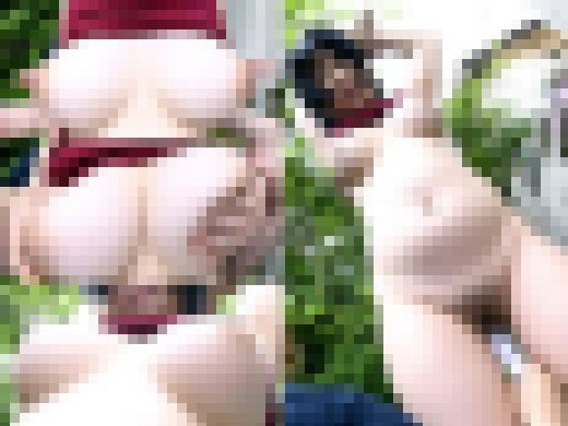 デカ乳デカ乳輪デカ尻の豊満ボディ地味子と青カンSEX・野外にいることも忘れエロ声上げて感じるのでザーメンを中出し　サンプル画像1