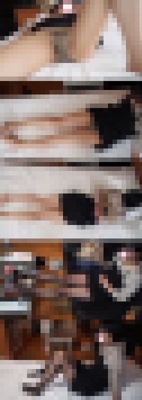 超真面目なショップ店員スケベオヤジに騙されホテルへ⑤（肌色＋黒ストッキング）　サンプル画像3