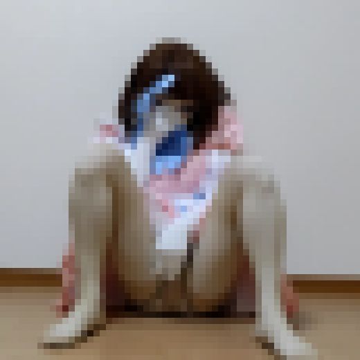 着ぐるみパンストオナニー(メイド、ベージュパンスト、白ニーソックスカバコ)　サンプル画像3