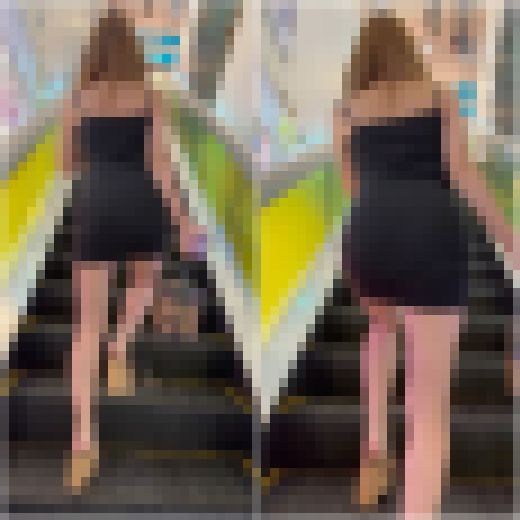 《可愛くエロい声！スベスベ美肌を見せつける露出度高めなミニ丈ワンピ》　サンプル画像2