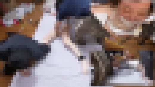 男勝りの罵声と力でオジサン達に抵抗し悪霊に憑りつかれたかのような激しい動きをするパワフル女子（完全オリジナル）　サンプル画像3