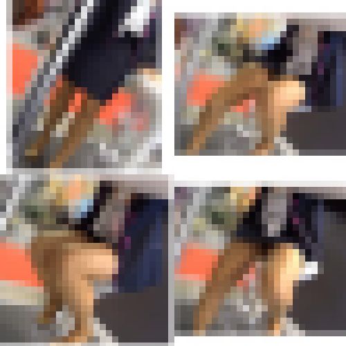 パンストOLをデスクの下から覗いてみた...ずり上がったタイトスカート肉感美脚に▼地帯 サンプル画像2