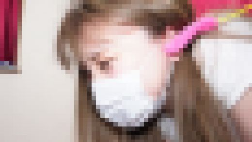 キラキラお目目のお姉さん、胸チラさせながら盛りの付いた野良猫みたいな声で悶絶しまくりｗｗ（完全オリジナル）　サンプル画像1