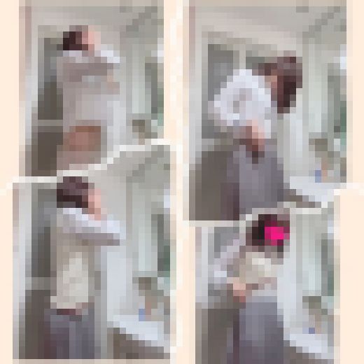 【民家の闇】ノーブラ部屋着からブレザーに着替える一部始終　サンプル画像3