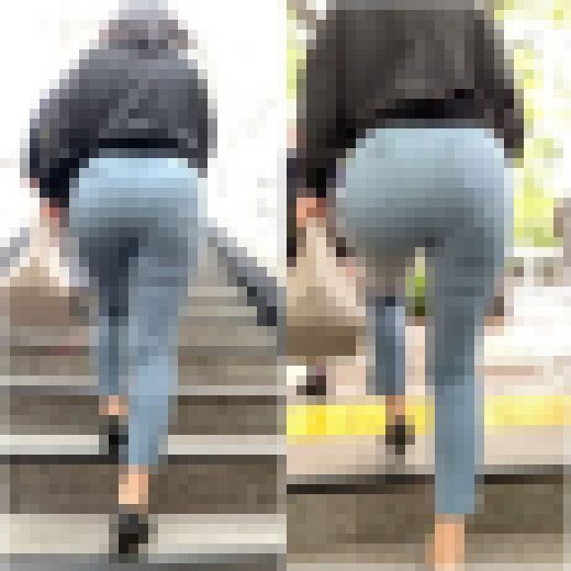 《ちょっとデカ過ぎる！ネイルのお手入れに向かう爆尻お姉さん》　サンプル画像2