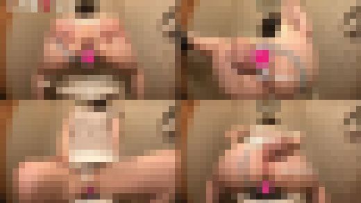 ❤友人宅トイレでこっそり♡疼くケツ穴!!ほじりイキッ❤　サンプル画像3