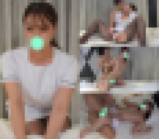 《個人撮影》彼氏が社長の高身長でモデルのような港区女子系セラピストさんを無理ハメしたら「待って！気持ちいい！」と痙攣イキしまくる　サンプル画像1