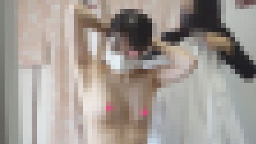 【2アングル】綺麗な下乳を持つ教諭を目指してる国立大生【4K】　サンプル画像1