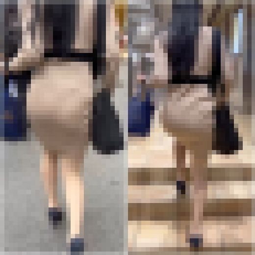 《Tバックを浮かび上がらせホテルへ向かう姫！》　サンプル画像2