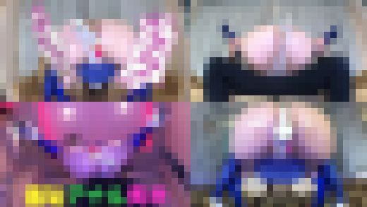 ♡ケツ穴ハイレグセーラー戦士VSうねり暴れる巨根バイブ♡　サンプル画像2