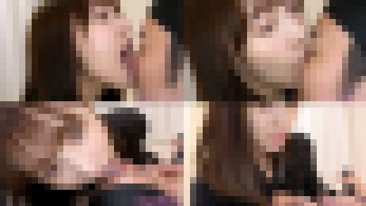 【舌フェチ唾フェチ】白石もものエロい舌でリクエスト顔舐め　サンプル画像1
