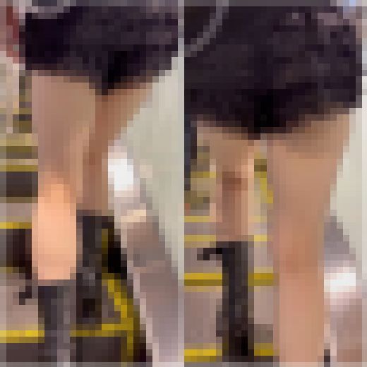 《ハミ肉のお出まし!インナーショーツのようなホットパンツ》 サンプル画像1