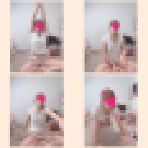 【お隣さんのプライベート】部屋ではノーブラ隙だらけでストレッチ　サンプル画像2