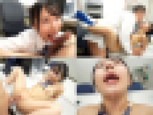 涎ダラダラ垂らして年上おぢを誘惑するちっぱい制ふく美女…スク水姿で手コキ搾精・ねっとり涎たらし無毛マ●コ締め付け中出し サンプル画像2