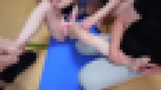 スク水を着て絶叫して転げまくって暴れまくって…最後は半ベソ掻いちゃうスレンダーお姉さん（完全オリジナル）　サンプル画像3