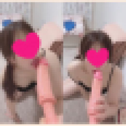 【ギャルの生配信】顔より大きいディルドでフェラチオ自撮り　サンプル画像1