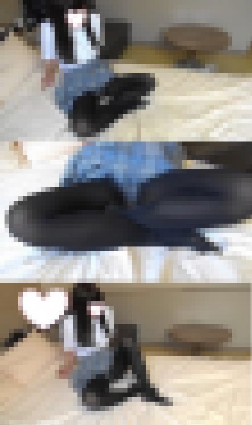 （動画）１８歳バージン女子💛スケベオヤジに騙されて顔出しパンチラ④（S服+黒タイツ）　サンプル画像2