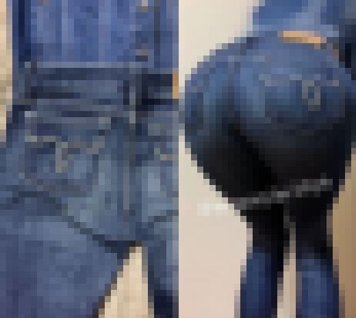 moussyデニム👖スキニージーンズ✨デカ尻つきだして尻コキ❤️　サンプル画像1