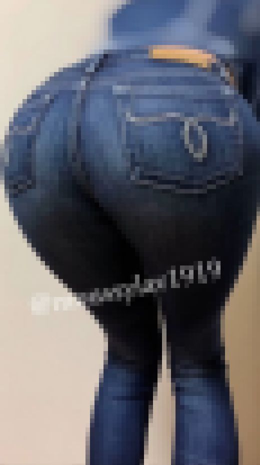 moussyデニム👖スキニージーンズ✨デカ尻つきだして尻コキ❤️　サンプル画像2