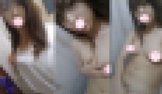 スマホ片手に見せつけプレイ 美乳彼女が響かせながらかきまわし サンプル画像2