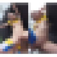 最新ハプニング映像！屋外イベ激烈ポロン！09【デカ乳輪、マ●コ日光浴撮影会】 サンプル画像