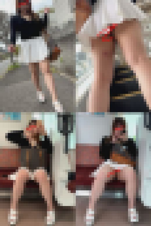 （顔モ無し）ムチギャルちゃん露出散歩☆　サンプル画像1