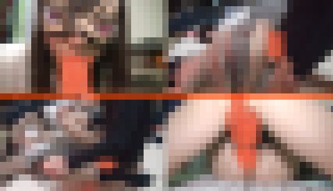 黒部屋【1】まいちゃんなつきちゃんが電マ初体験！オマ○コくぱぁ〜からの巨根ディルドフェラ！お友達の前でまさかの交互エッチ！　サンプル画像2