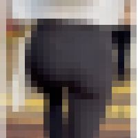 《最大級に透ける！可愛らしいぷるっぷる美尻のレギパン姿》 サンプル画像