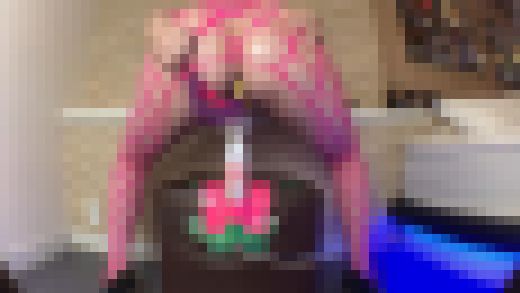 〜続〜♡双頭ディルド放り出し♡ガニ股立ち電マ♡　サンプル画像2