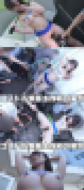 最新ハプニング映像！屋外イベ激烈ポロン！23【目立つ為なら手段を選びません！剛毛マ●コ晒して人集めするレイヤー】　サンプル画像3
