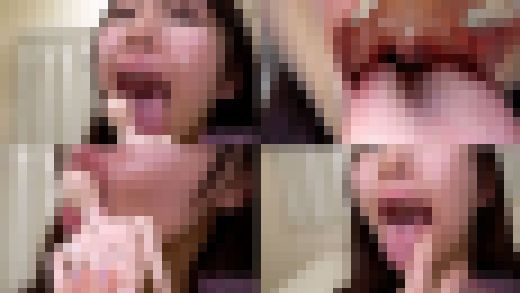 【口内フェチ】美丘さとみのマニアックな口内観察・口内フェチプレイ！【丸吞み】　サンプル画像1