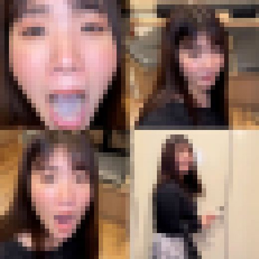 【大量唾液】素朴な姿からは想像出来ない大量唾液で即フェラごっくん　ごっくん面接　サンプル画像3