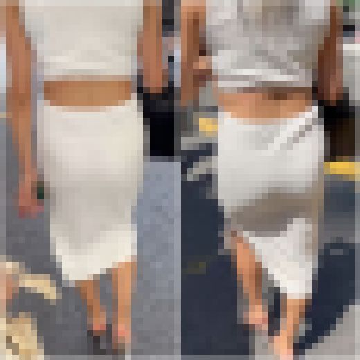 《えっちな腰肉！パン線よりブラ紐の透け感が気になるモデル》　サンプル画像1