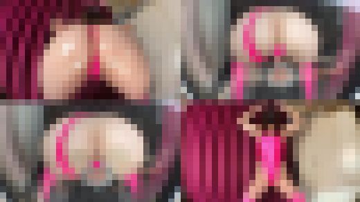 ❤️食い込み戦隊ケツレンジャーピンク参上❤️ち〇ぽ連呼でディルドオナニー　サンプル画像2