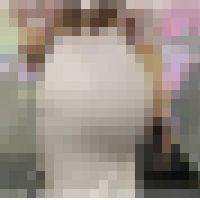 《元気溢れる爆尻！はち切れそうなパッツパツ状態のマーメイドワンピース》 サンプル画像