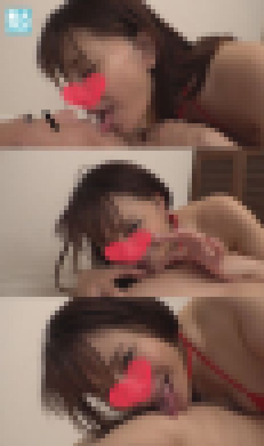 【喉奥バキュームフェラ】バリキャリ美熟女の梨沙さんにねっとりからみつく口マ●コのディープスロートでザーメンごっくんしてもらった件　サンプル画像2