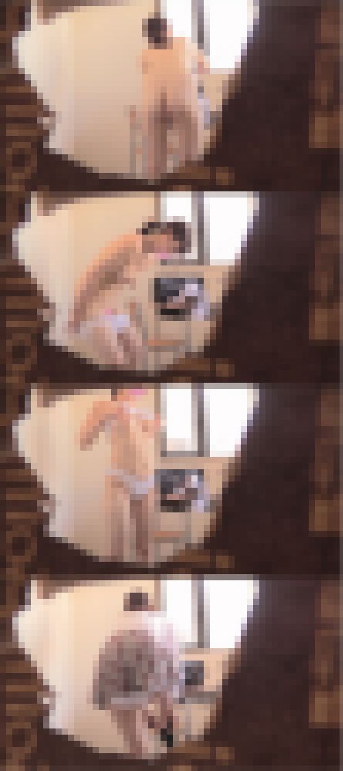 【着替え盗み撮り】美おっぱいにピンク乳首♡水泳部女子のむっちり全裸　サンプル画像2