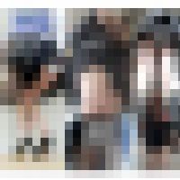 駅内にて神スタイル美女が前屈みして生尻モロ出しパンチラ！めくり&パンチラ動画FHD サンプル画像