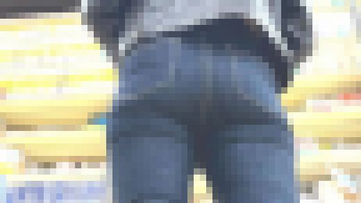 かっこ良すぎるレザージャケットぁ"しい濃紺スキニー美女【街中風景147】 サンプル画像3
