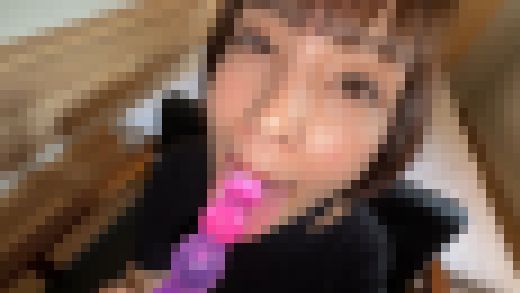 【個人撮影】玉城夏帆　初喉チンコ触り＆擬似フェラ体験　サンプル画像3