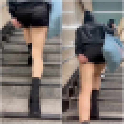 《そこ隠す必要ある！？隠してもパンティー丸見えなセレブ美女》　サンプル画像1